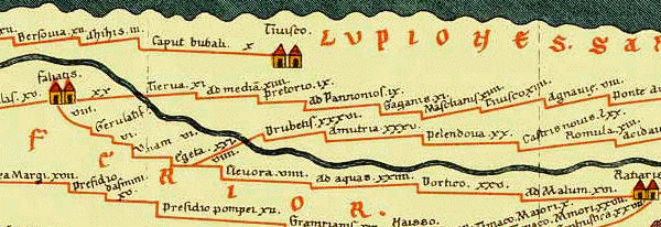 Roman Dacia_Tabula Peutingeriana_I